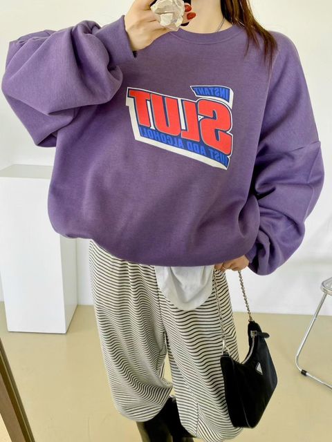 下擺可拉縮英字Tee1