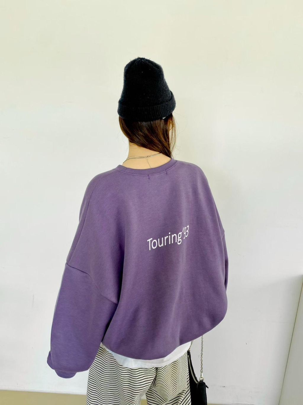 下擺可拉縮英字Tee3