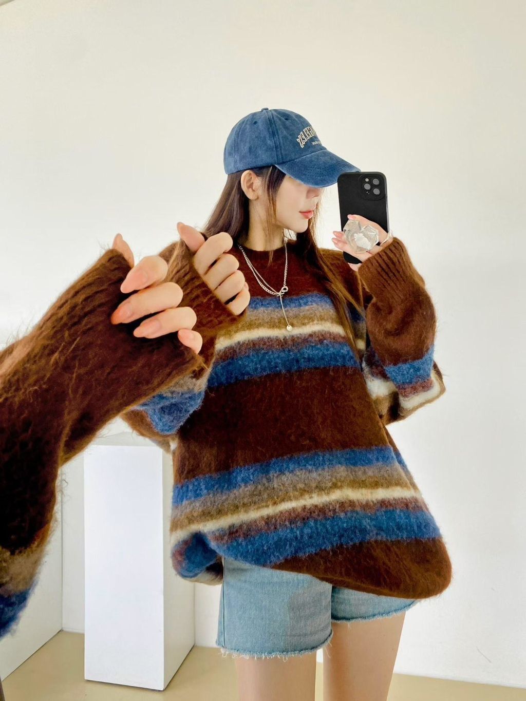 混色柔軟針織Tee3