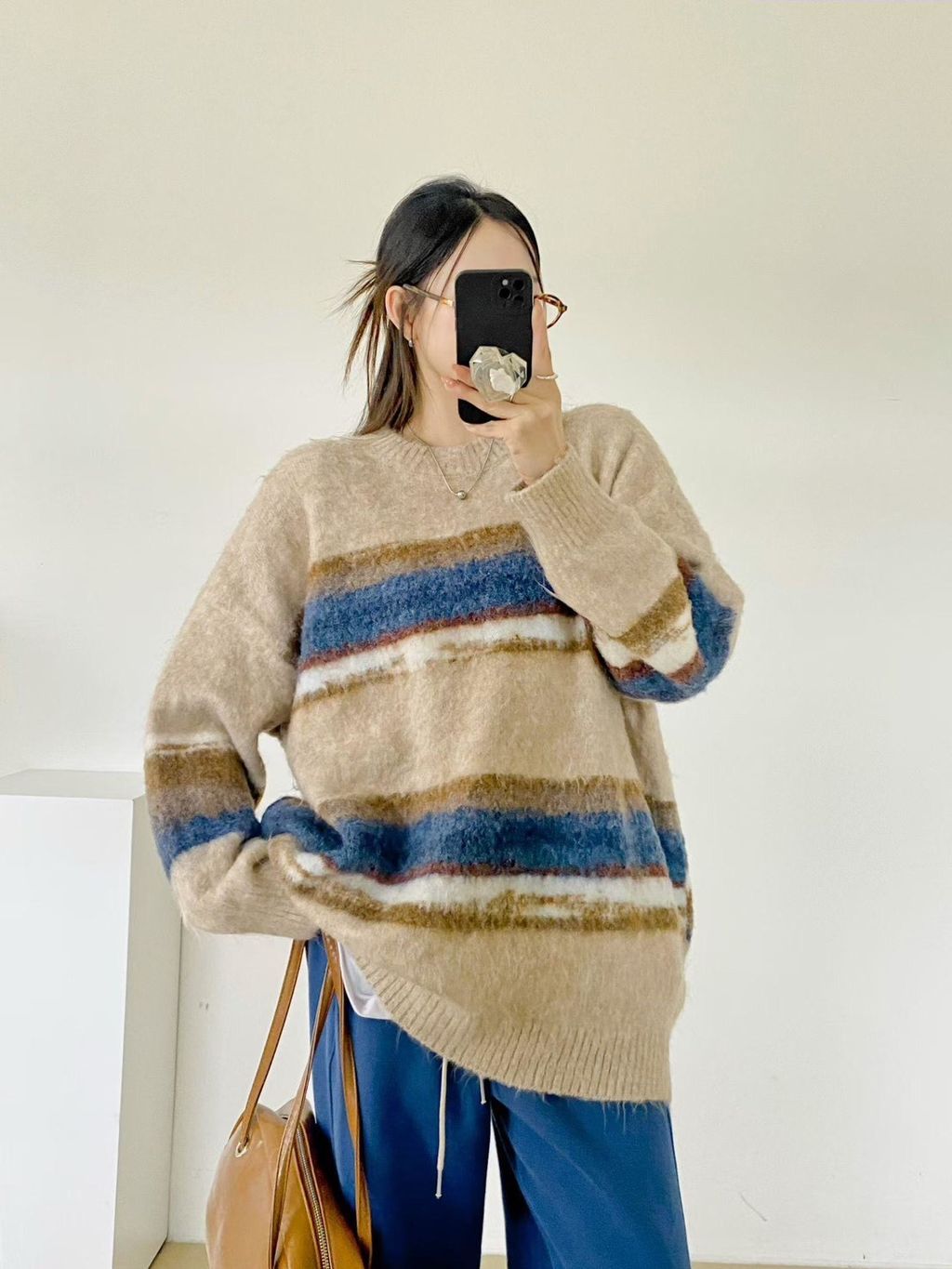 混色柔軟針織Tee5