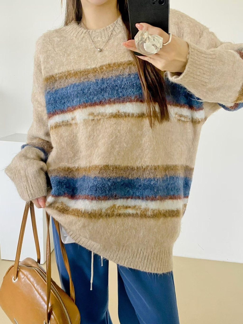 混色柔軟針織Tee6