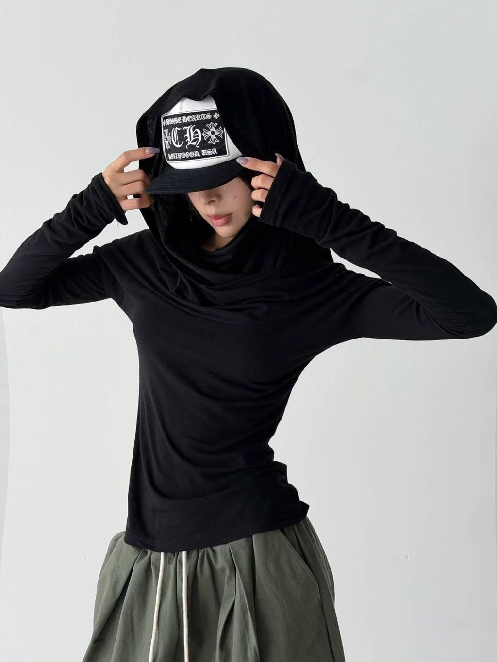 多穿款超級顯瘦上衣2