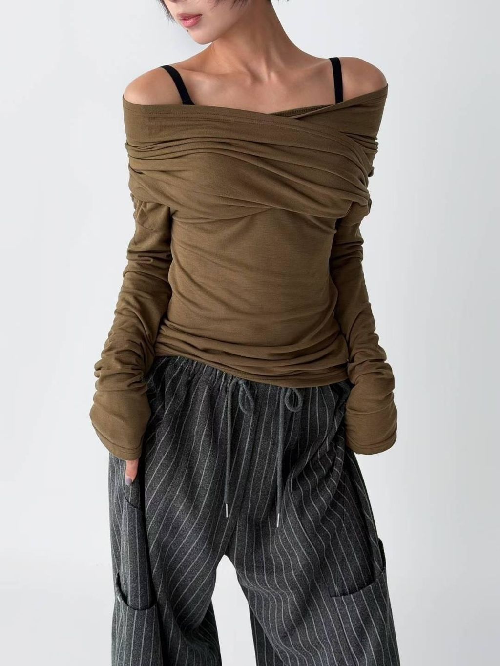 多穿款超級顯瘦上衣5