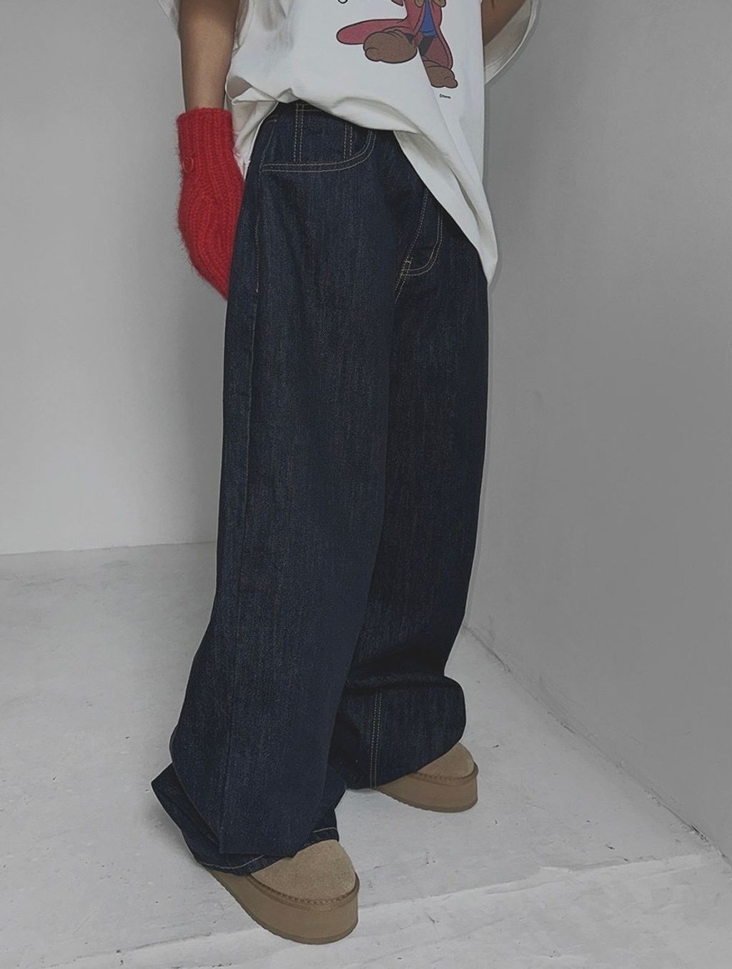 超顯瘦愛豆款直筒褲1