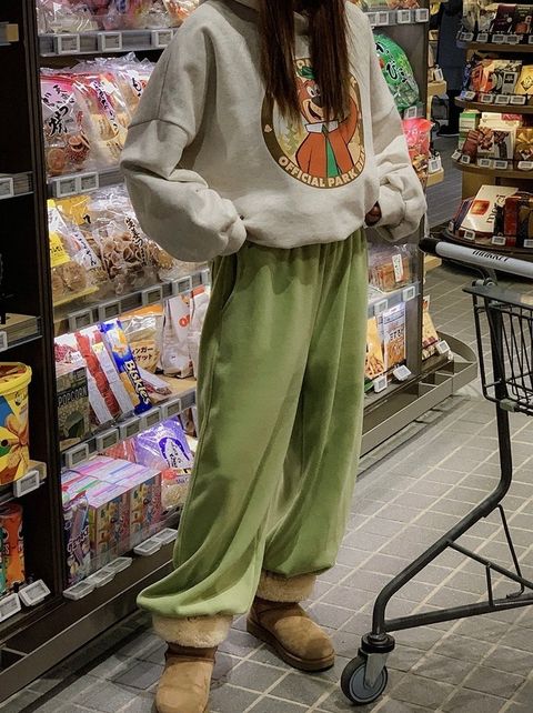 不勒肚彩色繽紛褲1