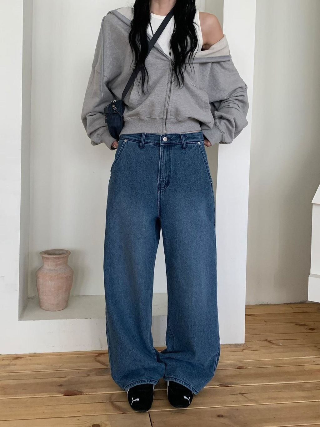 超修身好看牛仔褲1