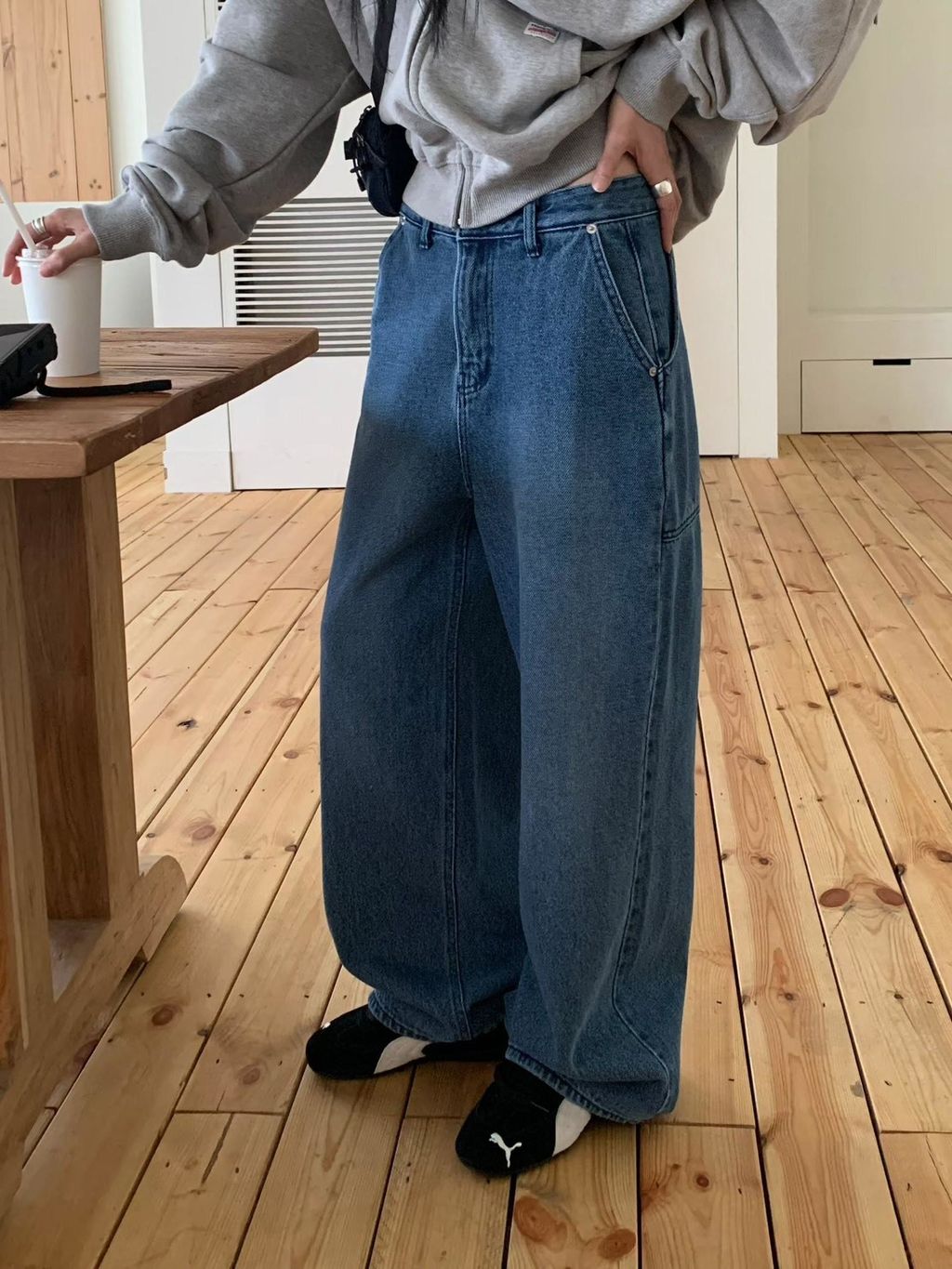 超修身好看牛仔褲2