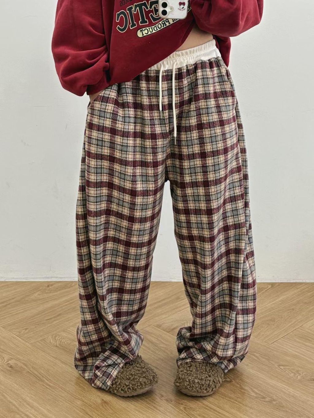 這麼有型格紋褲1