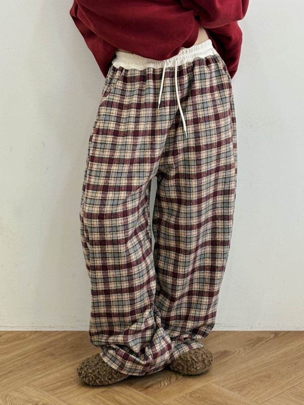 這麼有型格紋褲3