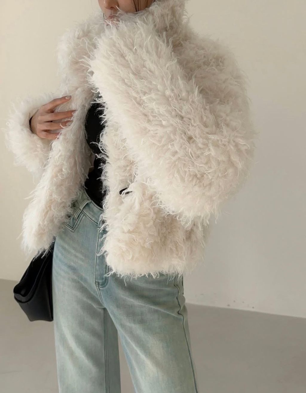 拍照必須有澎澎毛外套3