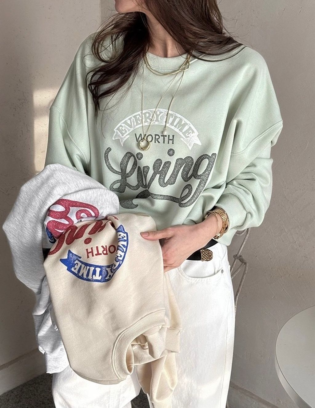 日常穿復古英字上衣3