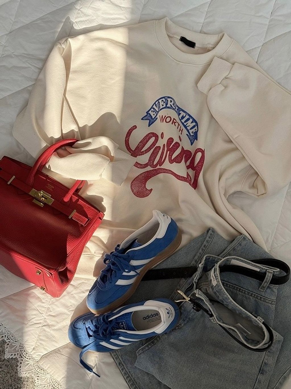 日常穿復古英字上衣4