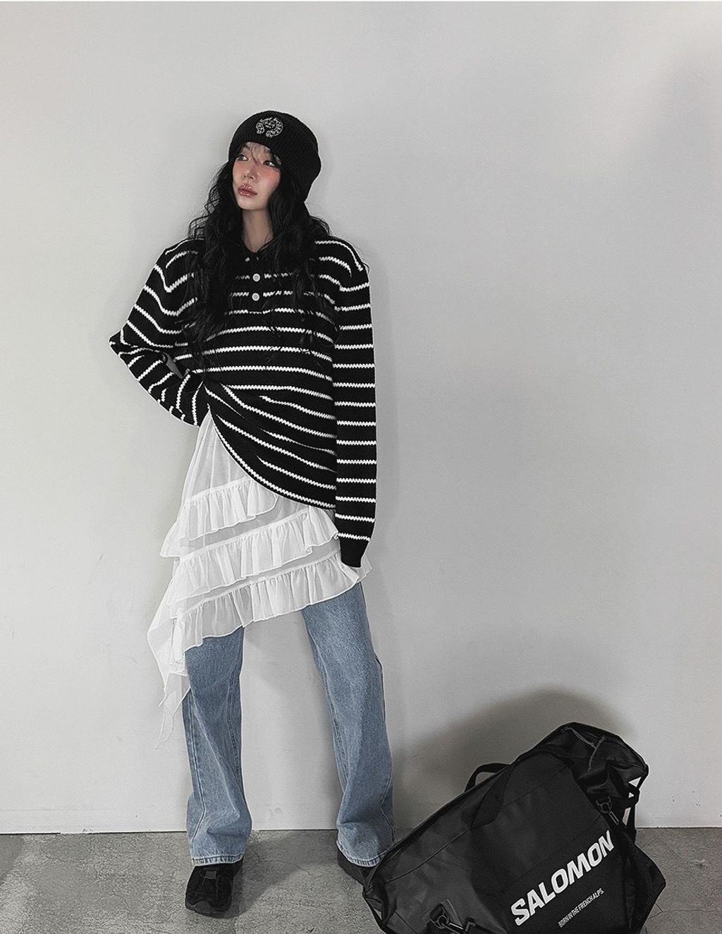 細肩波浪美美洋裝4