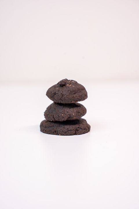 Fudgy and Crispy Seasalt Brownie Cookies - Handmade Chocolate Snacks by Lynn Patisserie