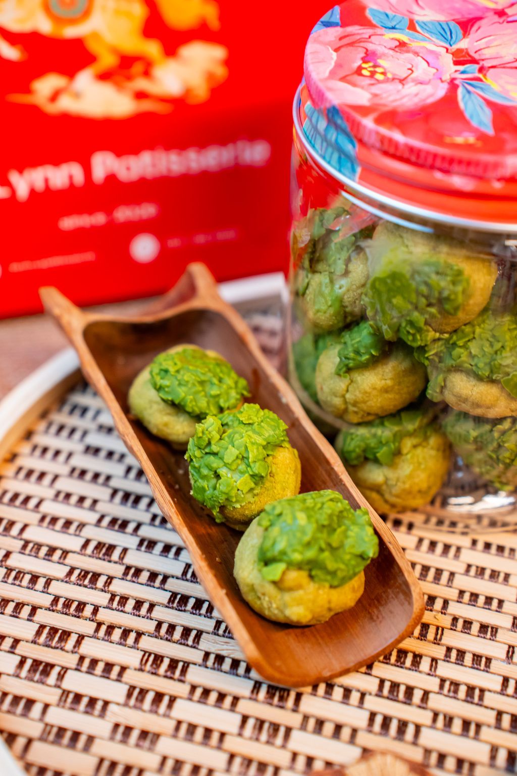 Artisan Nama Matcha Chocolate Gift Box - Elegant Chinese New Year 2026 Dessert