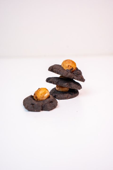 Lynn Patisserie Belgium Macadamia Cocoa Cookies - Premium Belgian Chocolate & Roasted Macadamia CNY Cookies 2026
