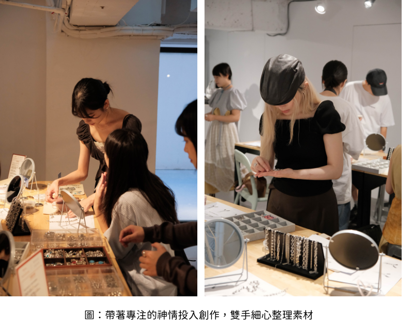 圖：學員專注動手創作，小老師在一旁引導 ！ (3)