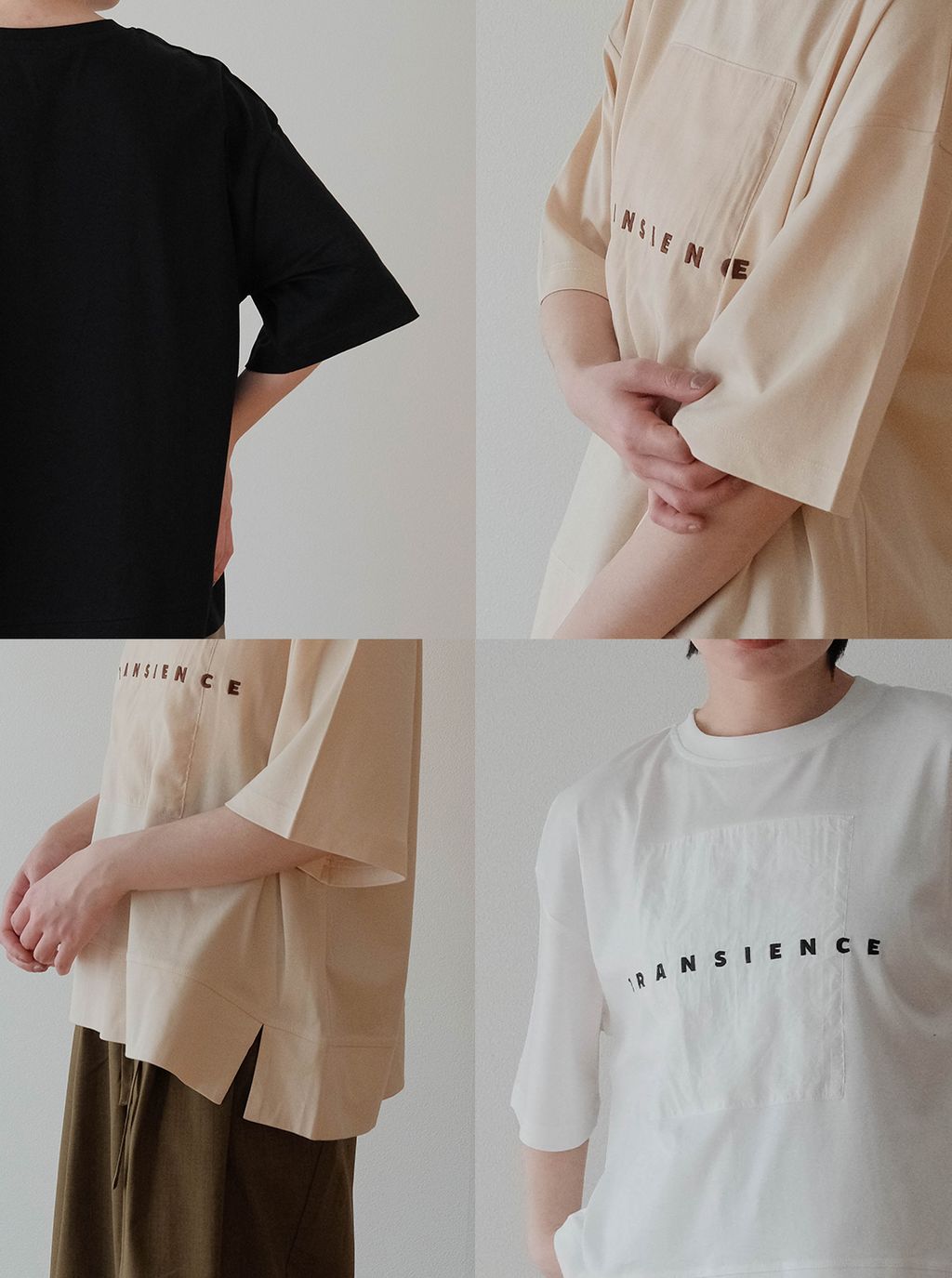 微光感立體刺繡踢恤_M00
