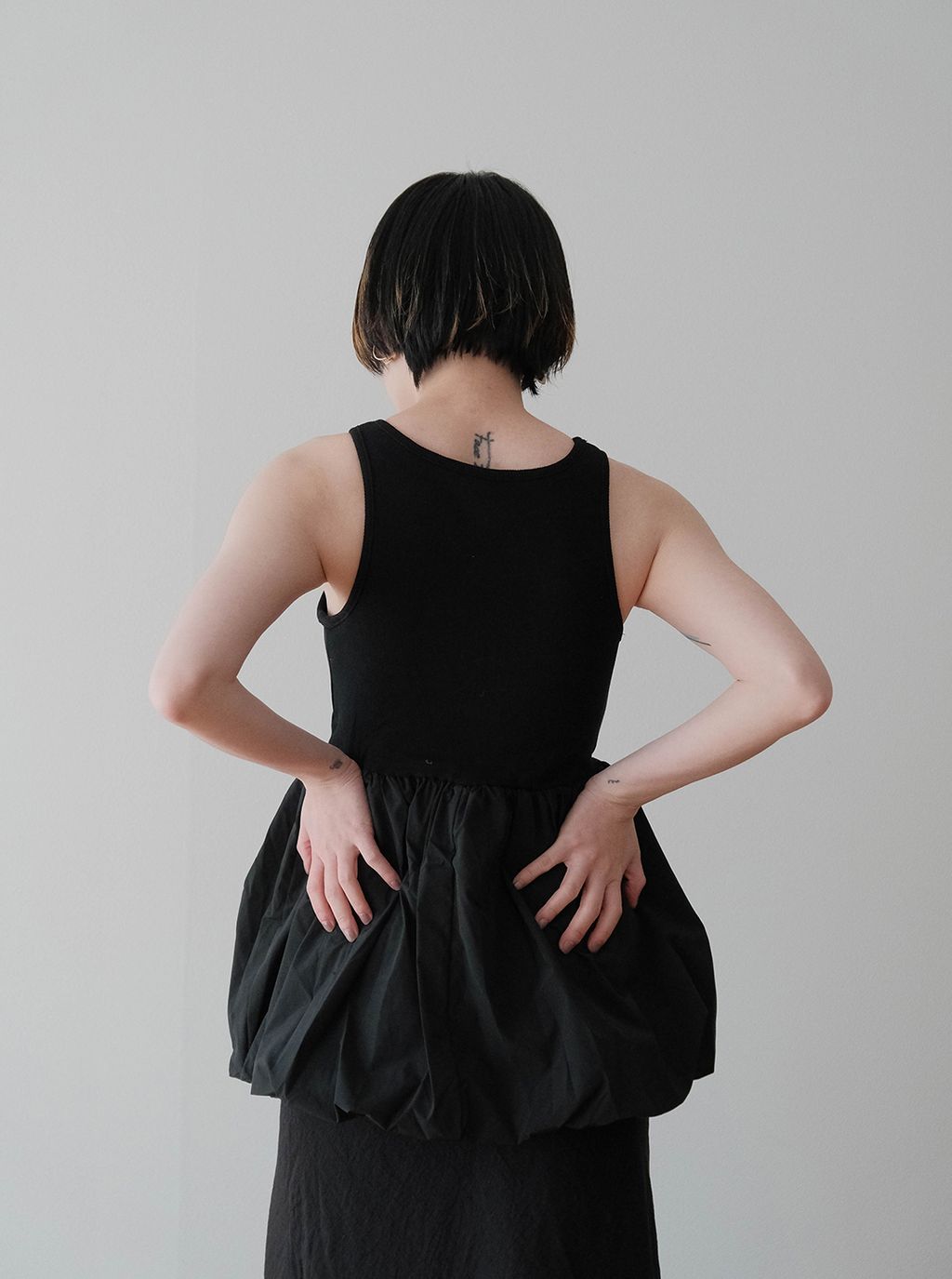 有胸墊Bra挖肩澎澎背心_M12