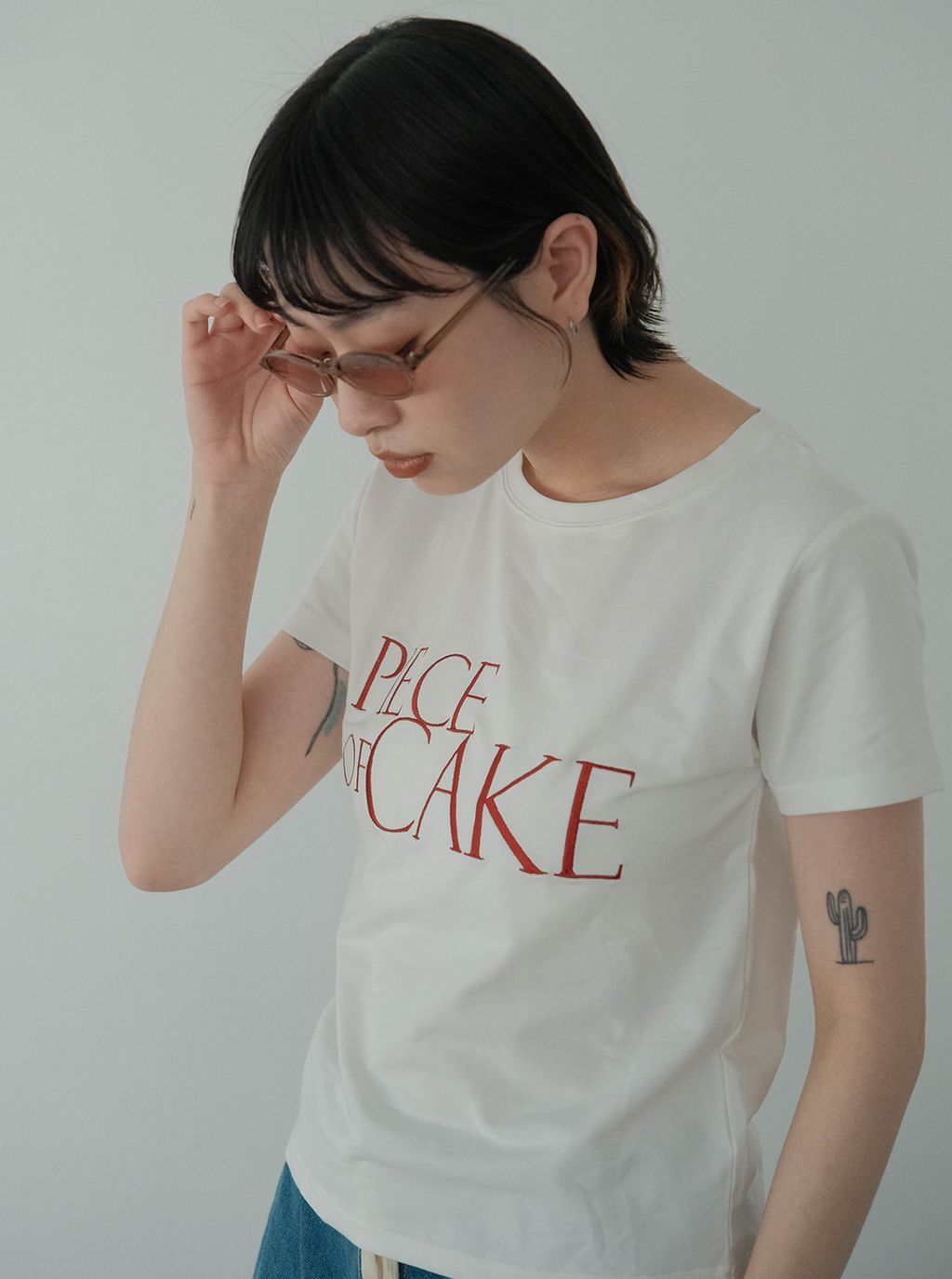 蛋糕刺繡字母踢_M6