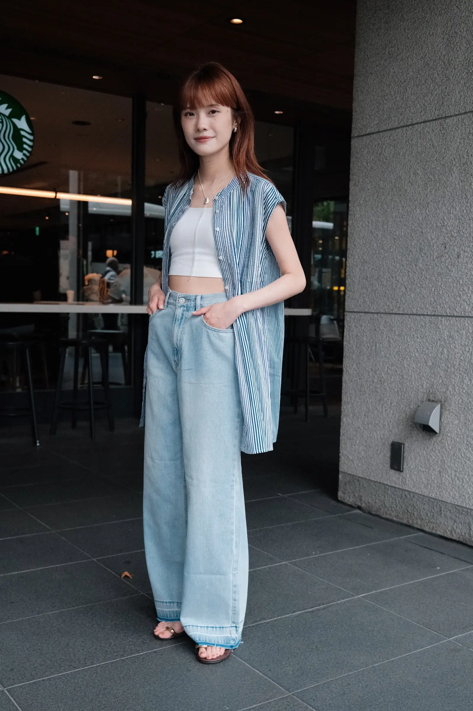 81／ブリーチ淺藍牛仔