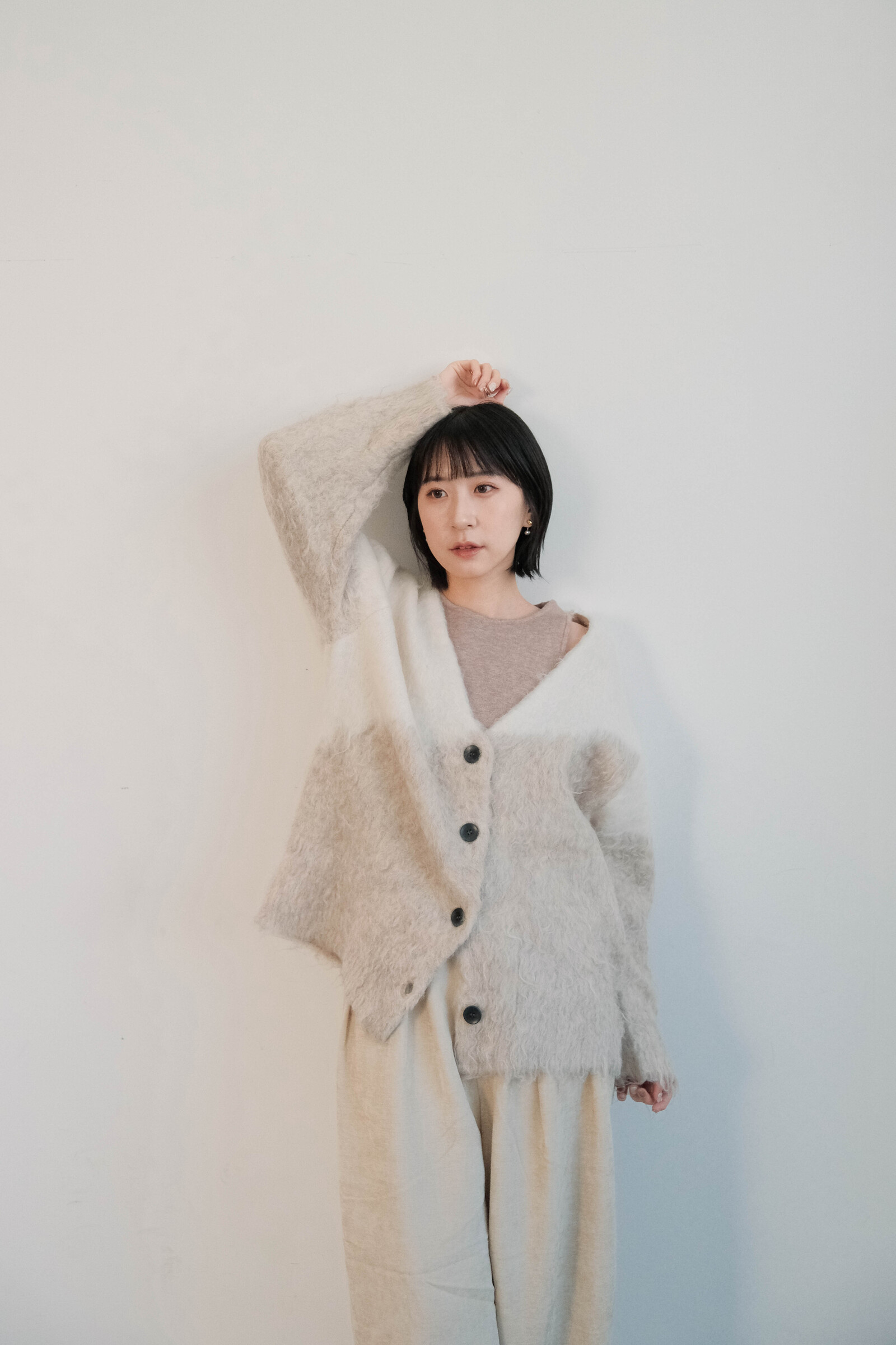 卡其X米色(03/ベージュ×ホワイト)