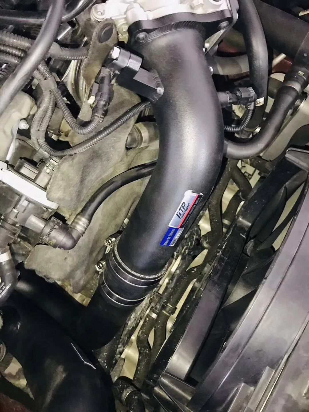 FTP B48/B46 Charge Pipe V2 angled view