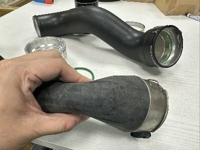 OEM charge pipe comparison