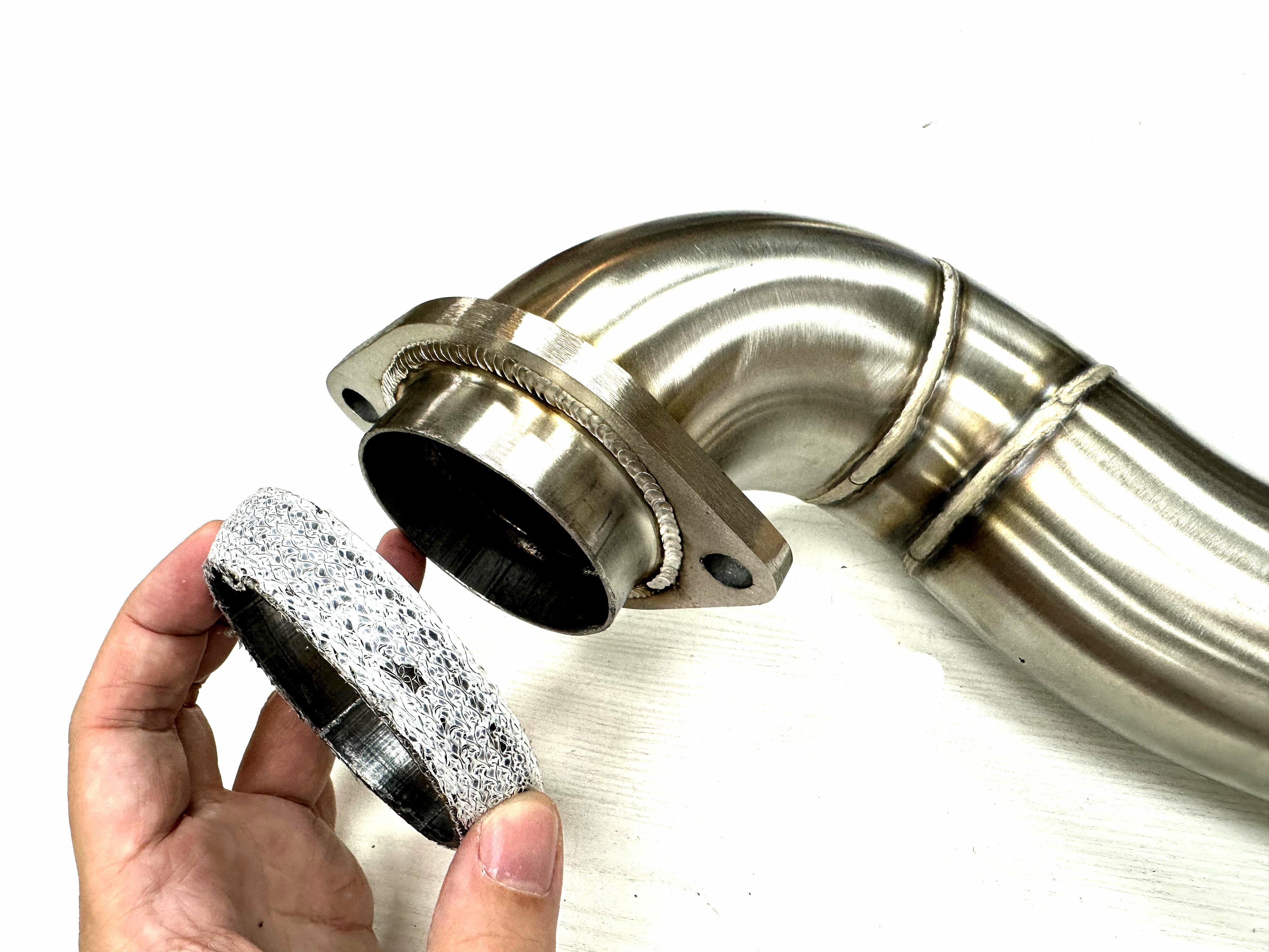 FTP BMW S58 G80/G82/G87 M2/M3/M4 Crossover Exhaust Pipe. 18328468990 (Intermediate pipe)