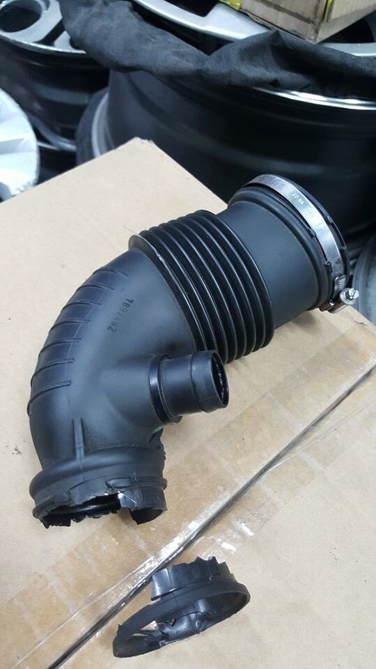 N13 intake pipe view 2