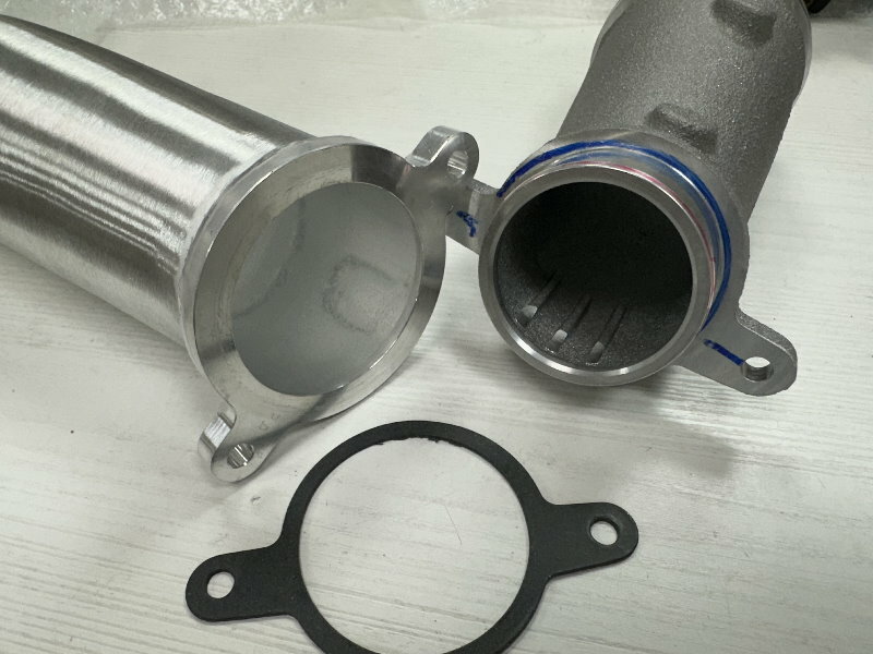 FTP intake pipe lightweight aluminum construction