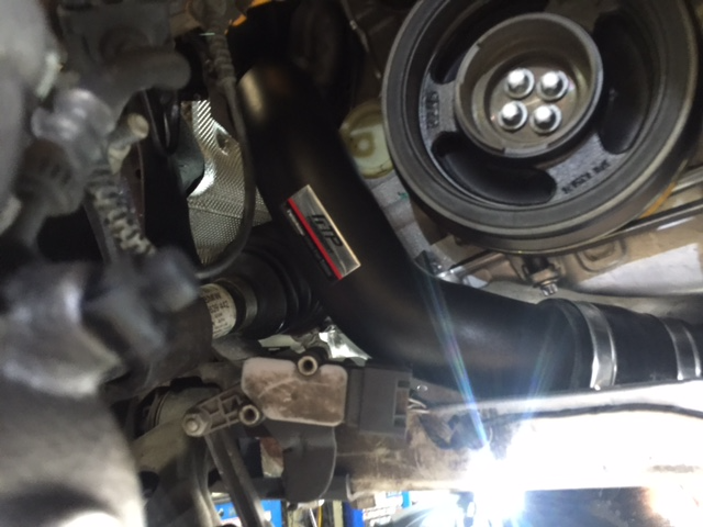 FTP Motorsport Mini Cooper F56 B48 charge pipe kit installation example