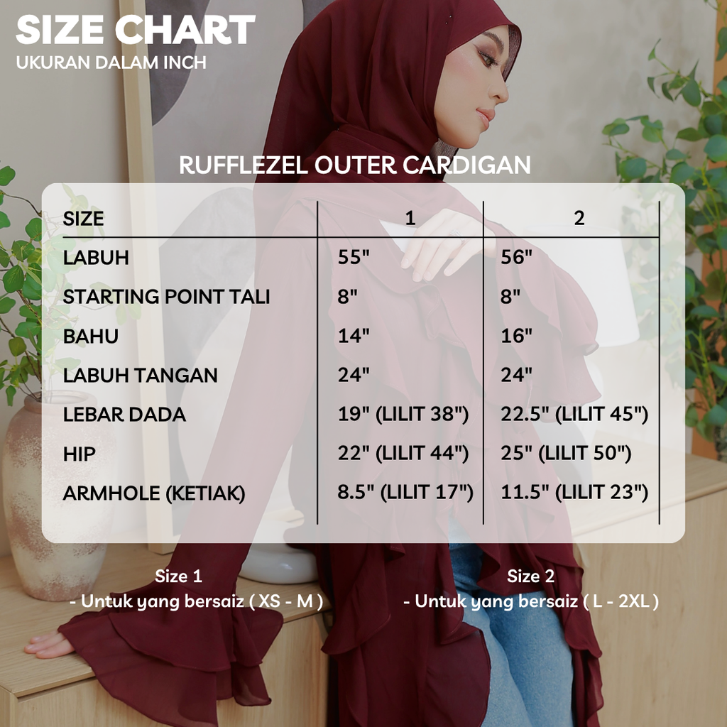 Soft Brown Beige Minimalist Modern Elegant Luxury Wearing Women Fashion Style Sale Size Chart Instagram Post(4)