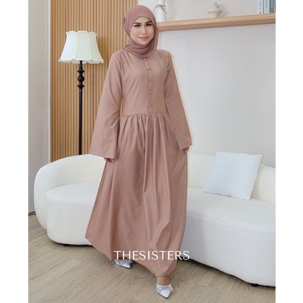 JPG EVA DRESS MOCHA