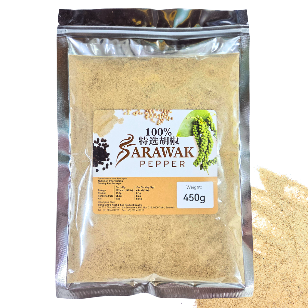 White pepper powder