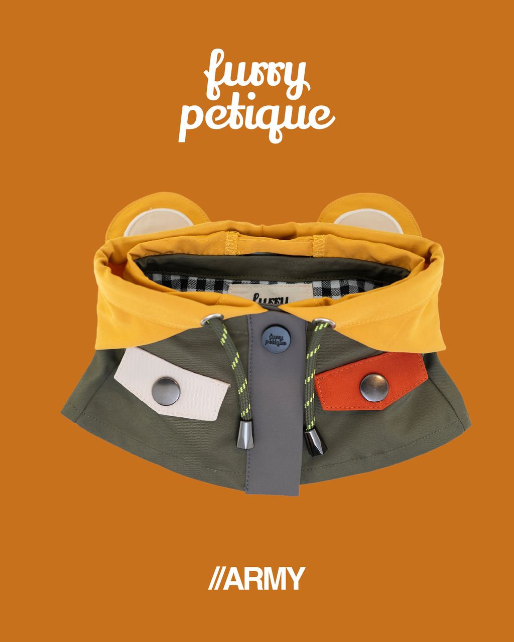 Camping Bear Social FW25_ARMY