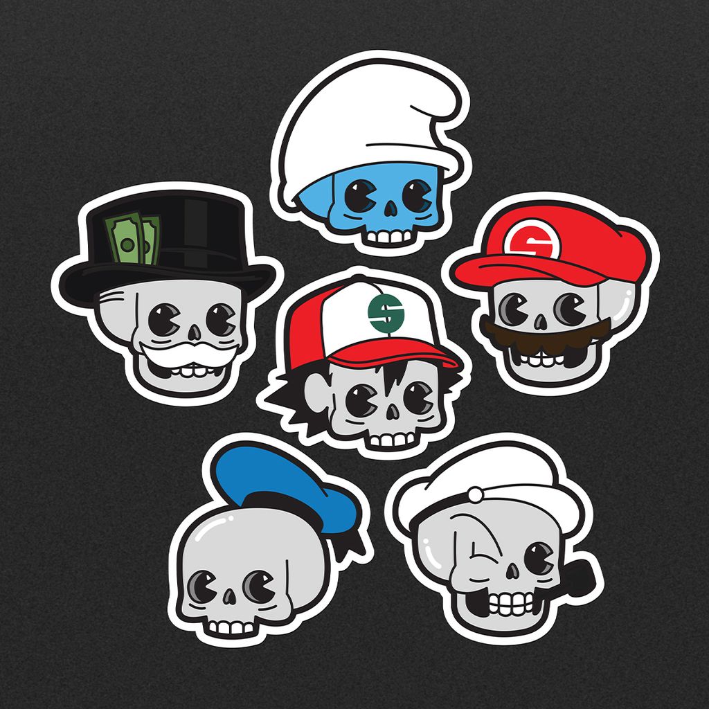 Se-ticker Skully 04s