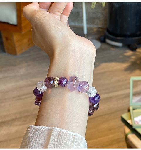 九紫離水轉運天然紫水晶1