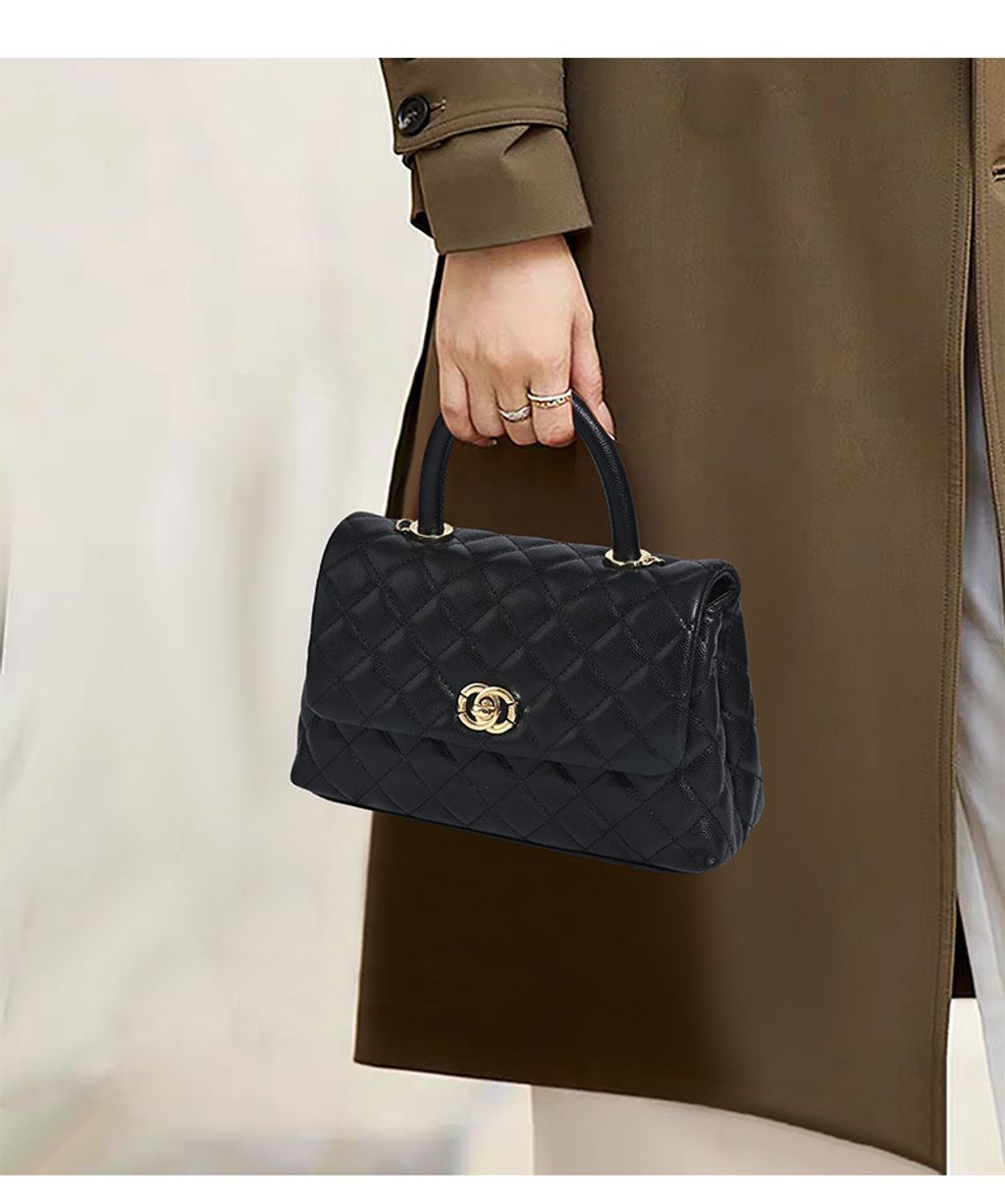 小香風菱格鏈條包1