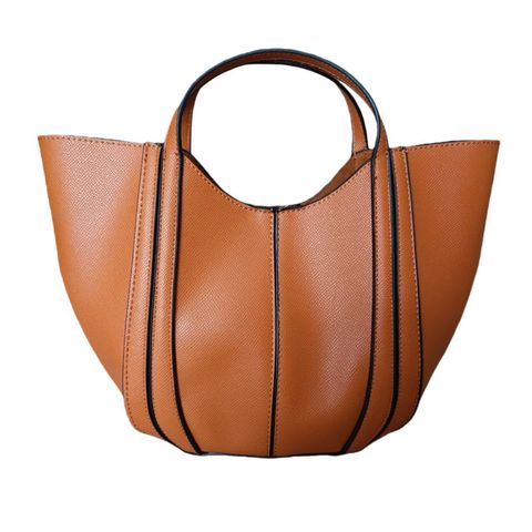 高級輕奢菜籃包慵懶風水桶包2