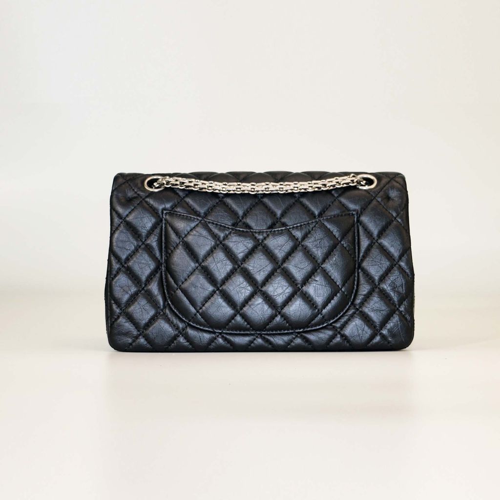 頭層牛皮鏈條小香風菱格包6