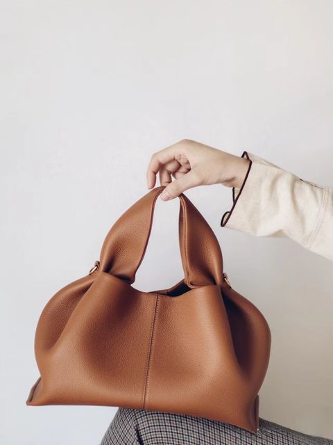 真皮雲朵餃子斜背包3