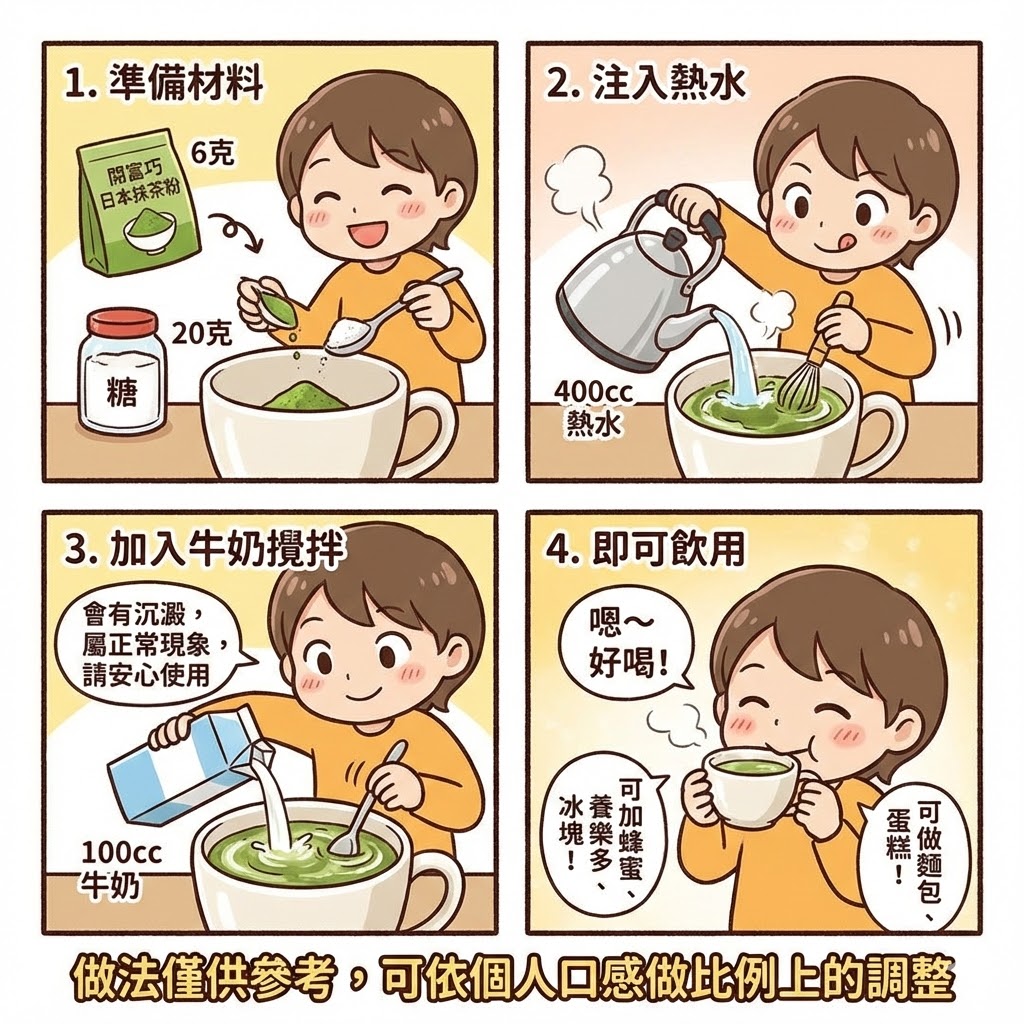 式開富日本抹茶粉
