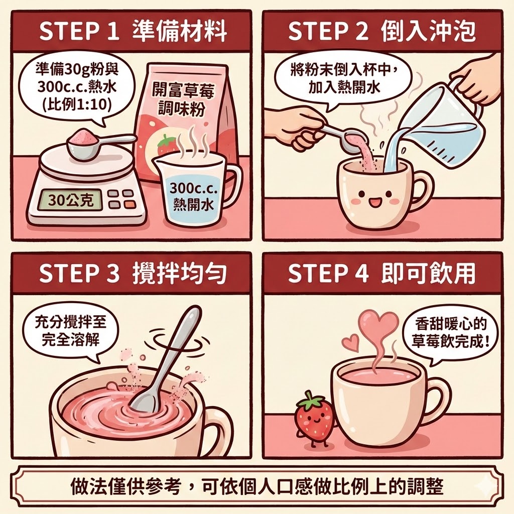 開富草莓調味粉