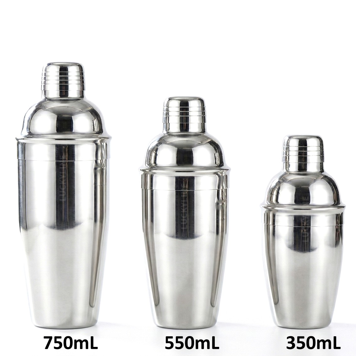 雅致 不鏽鋼搖杯 雪克杯 350.550.750mL