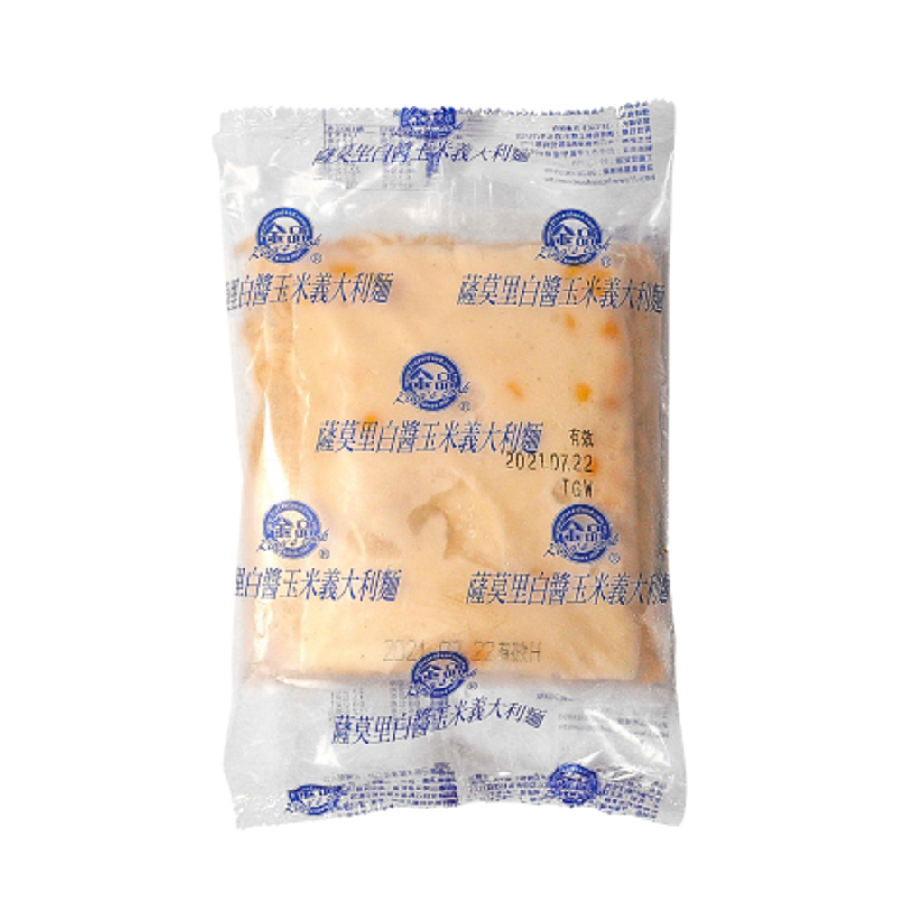 A0159_金品-白醬玉米義大利麵300g_去背圖