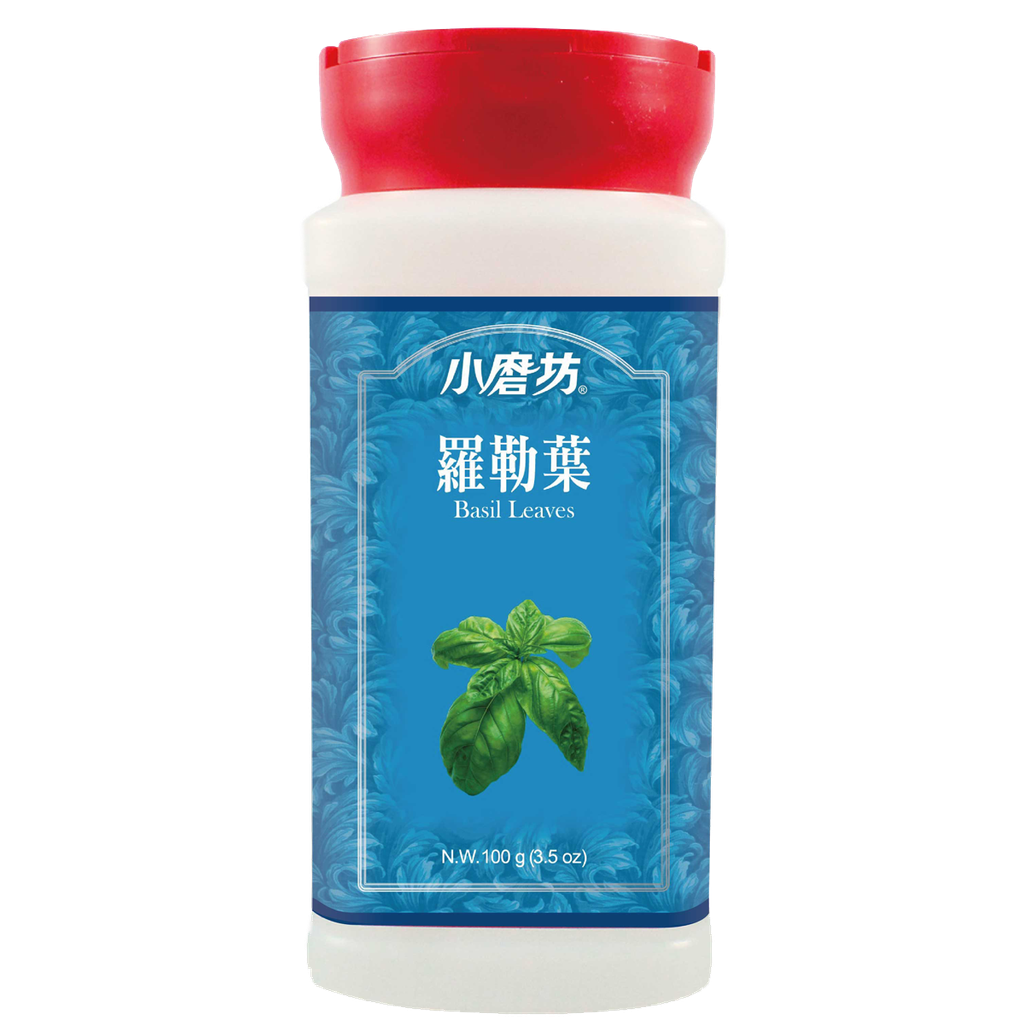 小磨坊 羅勒葉 100g罐