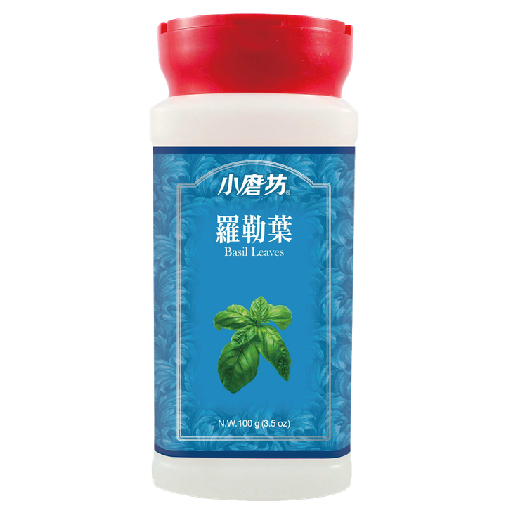 小磨坊 羅勒葉 100g罐
