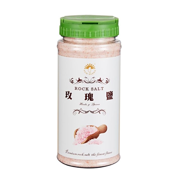 新光 玫瑰鹽 550g罐