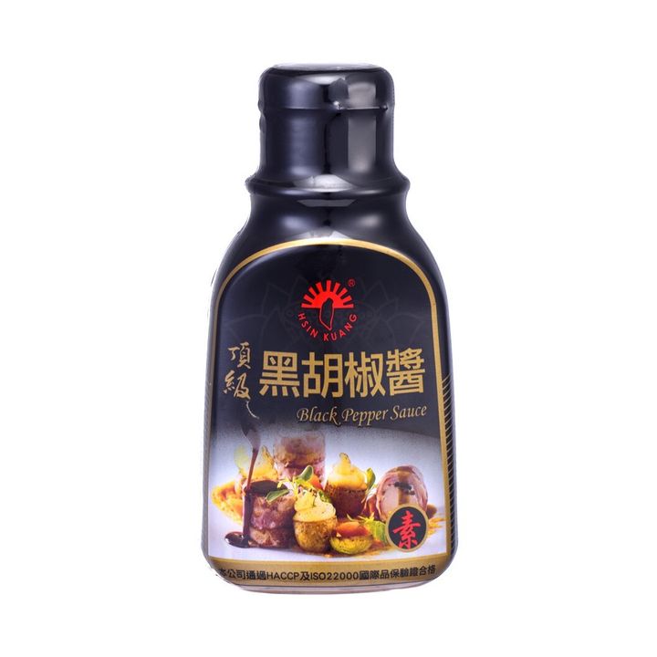 新光 頂級黑胡椒醬 (素)